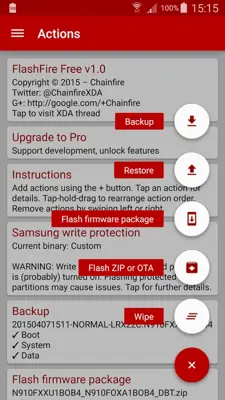 FlashFire android App screenshot 2